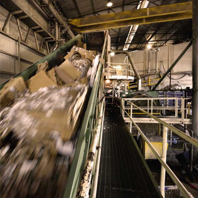 Waste paper
